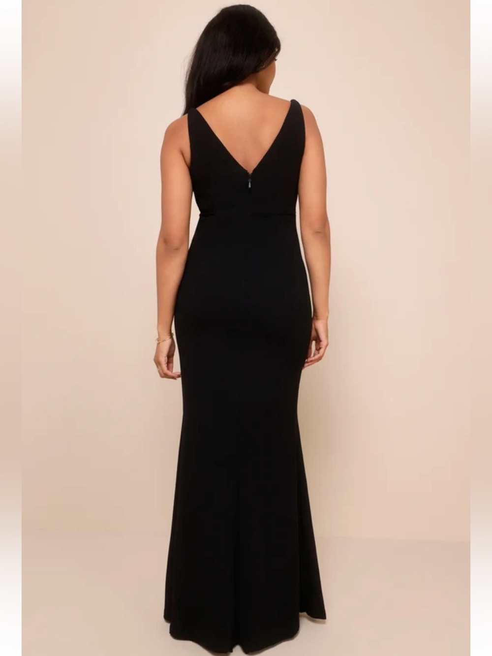 NWT Lulus Melora Black Sleeveless Maxi Dress - Picture 6 of 11